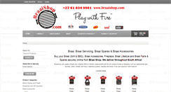 Desktop Screenshot of braaishop.com